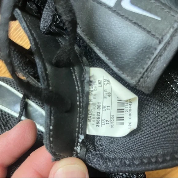 Nike Black wrestling shoes - Picture 6 of 6